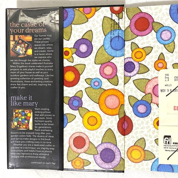 Decorating Ideas Hardcover Mary Engelbreit First Edition 2001 Nostalgia Whimsy - Picture 3 of 10